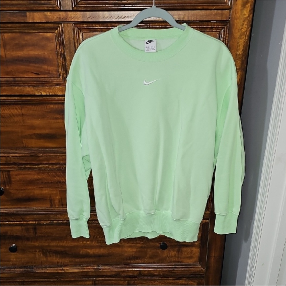 Nike Womens Oversized Crewneck Sweatshirt Size Extra Small